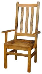 Buy wood kitchen chairs and get the best deals at the lowest prices on ebay! In Stock Rustic Kitchen High Back Arm Chairs With Scoop Seat Set Of 2 Rustic Dining Chairs By Furniture Barn Usa Houzz