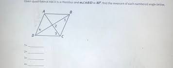 The following figure is a rhombus. Answered Given Quadrilateral Abcd Is A Rhombus Bartleby