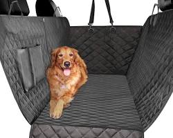 waterproof car seat cover for dogsの画像