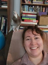 I hasn't felt like posing for photos this week, so here's a throwback to  the time I hads a pigeon