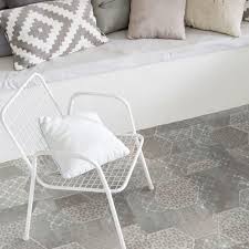 Gerflor Creation Design 30 0865 Cementine Buckskin 45 7 X 91 4 Cm Dalle Vinyle Sol Carreaux De Ciment Imitation Carreaux De Ciment