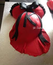 Of life's sweetest celebrations, baby showers remain among the most cherished. Baby Shower Cake In Red Black Baby Girl Shower Pink Trendy Baby Shower Ideas Minnie Mouse Baby Shower