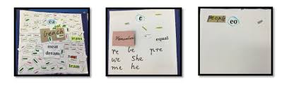 The letters spell the words is, it, no, of, oh, on, so and to. Sample Phonics Lessons