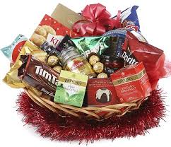 A lovely gift basket of baby surprises. Christmas Hamper Florist Auckland Wellington Christchurch New Zealand