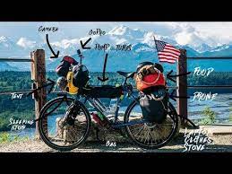 17 Around The World Bike Touring Gear Setup Youtube In 2020 Bike Touring Gear Touring Touring Bicycles