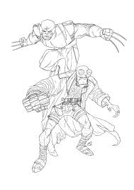 Top 60 printable pig coloring pages. Printable Wolverine Coloring Pages Coloringme Com