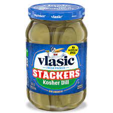 Find out more information about vlasic pickles and where you can buy them at a store near you! Kosher Dill Stackers Vlasic Pickles