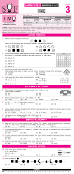 Nco Nso Imo Ieo Isko 2016 2017 Class 3 First Level Sample Papers Aglasem Schools 3rd Grade Math Worksheets Maths Paper Math Olympiad