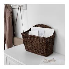 Gabbig Korb Dunkelbraun Ikea Deutschland Mit Bildern Korbe Ikea Ikea Zeitschriftenhalter Wand