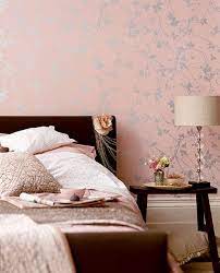 Feminine bedroom interior with a double bed with dotted sheets, armchair, art collection and plants. Details 19 By Lucyina Moodie Feminine Bedroom Decor Blush Pink Bedroom Decor Pink Bedroom Decor