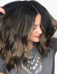 25 Balayage Hairstyles For Black Hair Short Hair Balayage Balayage Hair Hair Highlights