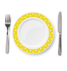 Empty plate transparent png stickpng. Plate Fork Knife Color Vector Images Over 2 800