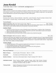 Substitute Teacher Resume Sample Lovely Substitute Teacher Resume Best Template Collection U4zx Teaching Resume Teacher Resume Template Teacher Resume Examples