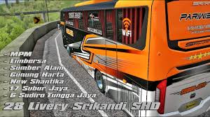 Saya pun mencari lagi dari beberapa sumber dan akhirnya saya dapat livery super jernih, full hd, unik dan tentunya keren. Share 9 Livery Bussid Ori Srikandi Shd By Mas Erda