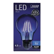 Feit Electric A19 Blue Led Light Bulb At Menards