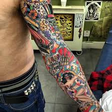 Pin By Juan Ignacio Dachs On My Style Traditional Tattoo Sleeve Old School Tattoo Sleeve Arm Sleeve Tattoos
