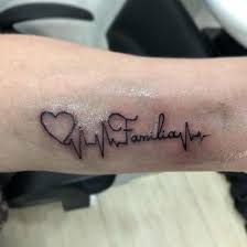 The beauty in heart tattoos is the wide array of meanings behind this simple symbol. Top 30 Heartbeat Tattoos Memorable Heartbeat Tattoo Designs Ideas