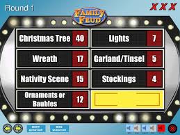 Name something you might do on christmas day (5 answers) 4. Family Feud Template Introduction Slide The Countdown Ppt Download