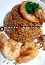 Kalau asyik sup biasa je boring pulak. Resepi Nasi Goreng Tom Yam Ala Thai