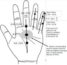 72 Actual Hand Meridians Chart