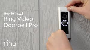 Connect the wires coming out of your wall to the screws on the unit. Physically Installing Your Ring Video Doorbell Pro Ring Help