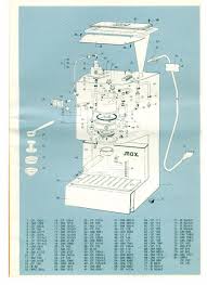 A Super Sweet Totally Has To Be Rare Parts Diagram I Found Of The Vintage Gaggia Coffee Espress Coffee Machine Illustration Coffee Illustration Coffee Drawing