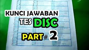 Maybe you would like to learn more about one of these? Kunci Jawaban Tes Disc Part 2 Youtube