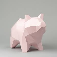 Download Pig 3d Digital Template