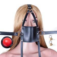 Amazon.com: Panel Mouth Gag Harness Gag - Davidsource Panel Gag with  Silicone Solid Ball Gag Lockable Leather Head Harness Bondage Gag BDSM Kit  (Padlock 2 Pieces) : Health & Household