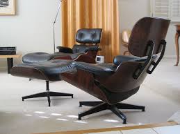 Eames Lounge Ottoman Pair Eames Lounge Chair Comfortable Living Room Chairs Chair