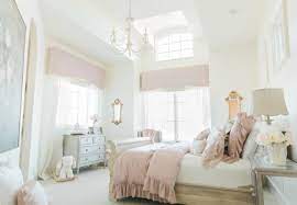 French farmhouse (or french country) involves a lot of cool tones (grays, whites, sometimes pastels) and soft natural fabrics (linens, cotton). Country French Bedroom Decorating Get The Look With A Gentle Palette Now Hello Lovely