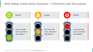 Traffic light cards ataupun kad trafik adalah bahan yang digunakan secara meluas untuk menunjukkan mari kita download dan print: 18 Visual Project Rag Status Charts With Traffic Light Indicator Powerpoint Tables Template With Editable Icons