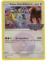 Get the latest in suicune pokemon card. Raikou Entei Suicune Legendary Jumbo Pokemon Card Legend Of Johto Gx Box Exclusive Pricepulse