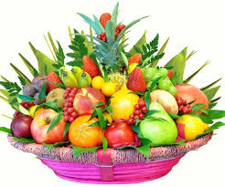 Corbeille De Fruits Exotiques