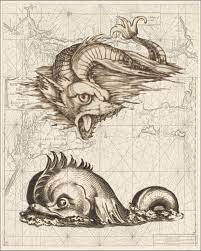 Pin By Mark Freeman On Nautical Drawings Paintings Images And Sketches Sea Monster Art Pirate Art Pirates Illustration