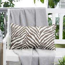 Collection by pillow time girls. House Of Hampton Kalmus Sunbrella Indoor Outdoor Animal Print Lumbar Pillow Reviews Wayfair