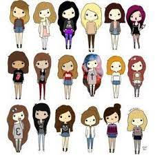 Cute Cartoons … | Kawaii Girl Drawings, Cartoon Girl Drawing, Cartoon  Drawings