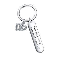 After years of study, your boyfriend finally graduates and you are looking for special graduation gifts for him? College Gift Graduation Keychain Daughter Gift Son Keychain Grandson Gift Husband Gift New Driver Gift Military Gift Boyfriend Keychain Graduation Gift Daughter Christmas Jewelry Drivers License Gift Key Cabinets Forms Recordkeeping