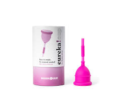 Uroru reusable 2 menstrual cups set large and small silicone soft copa period. Eureka Cup Sensual Intim Copa Menstrual Eureka Cup