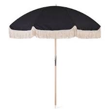 Finished with beautiful natural cotton tassels, lightly. Best Premium Fringed Beach Umbrellas Supplierä¸¨vintage Print Nature Fringes 100 Uv Protection