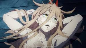 Naked Power sees her past as denji almost dies chainsaw man ep 3 - YouTube