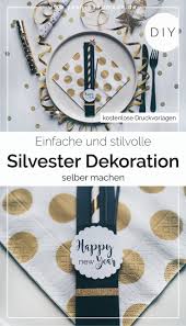 Diy Silvester Deko Yeah Handmade Silvester Deko Einfach Silvester Deko Selber Machen Silvester Dekoration