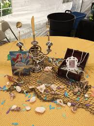Little Mermaid Center Piece Do It Yourself Little Mermaid Centerpieces Little Mermaid Wedding Mermaid Theme Party