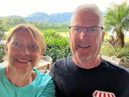 Celebrating an awards trip in Hawaii with family