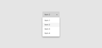 Css) the.dropdown class uses position:relative, which is needed when we want the dropdown content to be placed right below the dropdown button (using position:absolute ). Menus Material Design