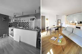 Voir plus d'idées sur le thème deco appartement, deco, déco maison. Avant Apres Reorganisation D Un Appartement 2 Pieces De 45m2