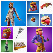 So far 5 skins are included in the durrr burger set. Just Realized The Durr Burger Set Is Huge Fortnitebr