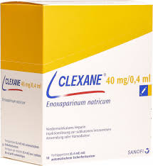 Clexane 40mg 0 4ml 10 Fertigspritzen 0 4ml In Der Adler Apotheke