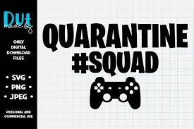 Free icons of game controller in various ui design styles for web, mobile, and graphic design projects. Quarantine Squad Svg 704819 Cut Files Design Bundles