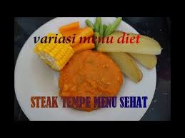 Untuk itu, steak tempe hadir untuk memberikan alternatif masakan vegetarian yang gurih tapi tidak menggunakan daging. Resep Steak Tempe Menu Diet Bahan Murah Dan Mudah Sehat Bergizi Youtube